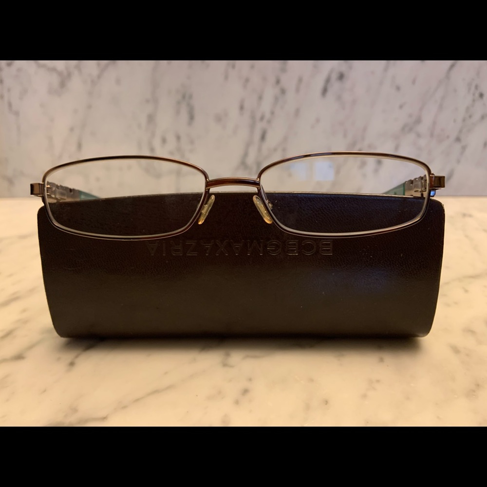BCBG Maxazria glasses. Bronze with flowers.